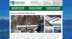 Desktop Screenshot of pineviewwater.com