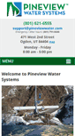 Mobile Screenshot of pineviewwater.com